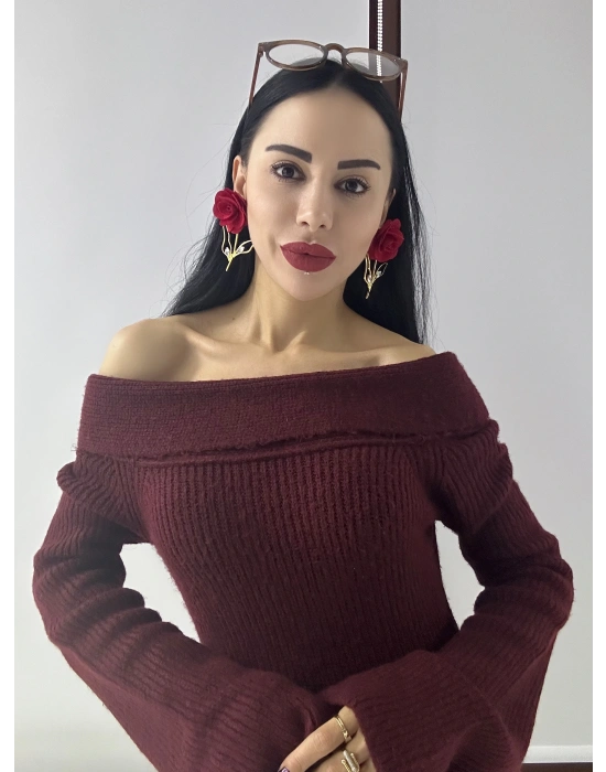 Tasarım Gül Model ZRA Küpe