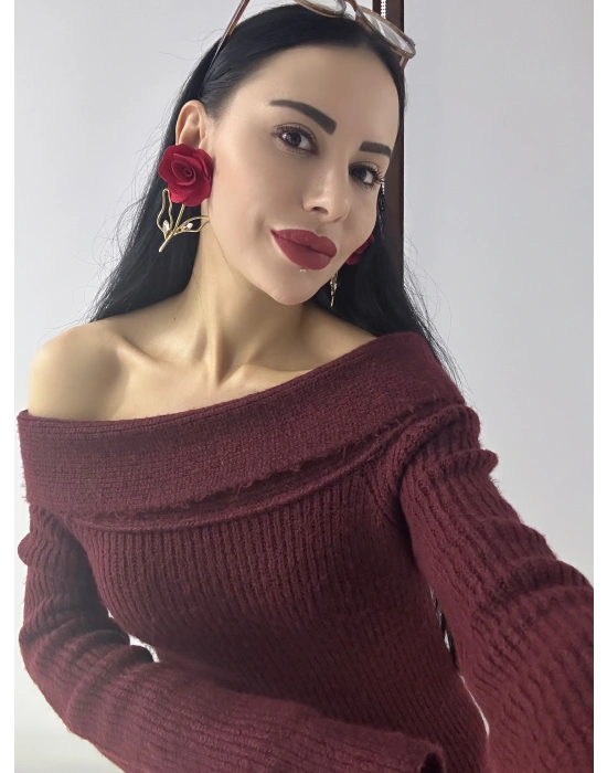 Tasarım Gül Model ZRA Küpe