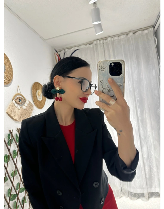 Tasarım Kiraz Küpe