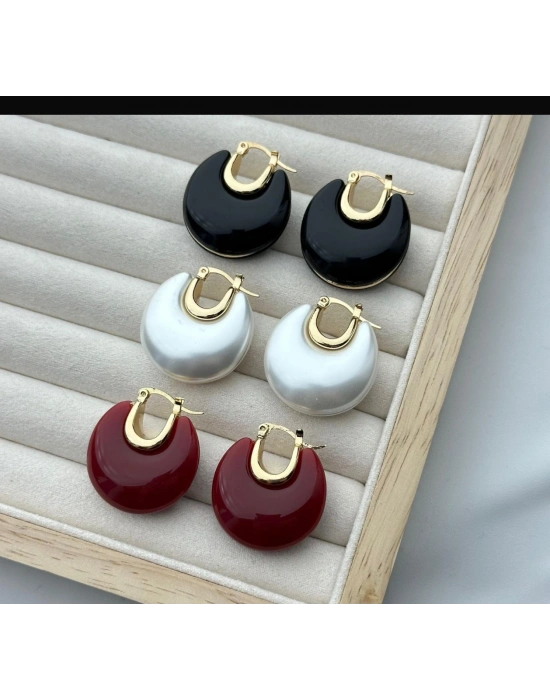 Tasarım Yassı Halka Küpe