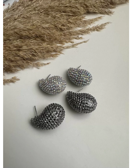 Taşlı Bottega Küpe
