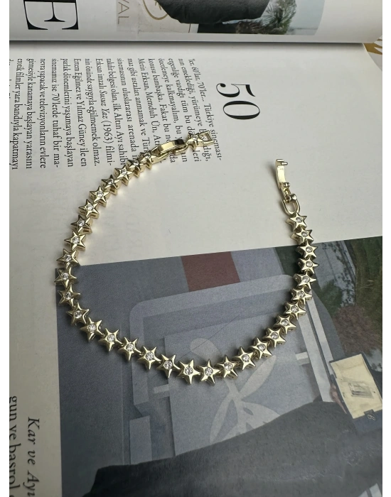 Taşlı Yıldız Bileklik