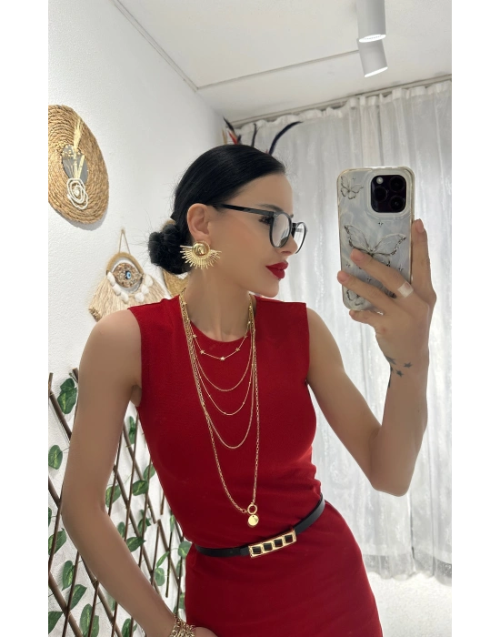 Tırtık Plaka Küpe