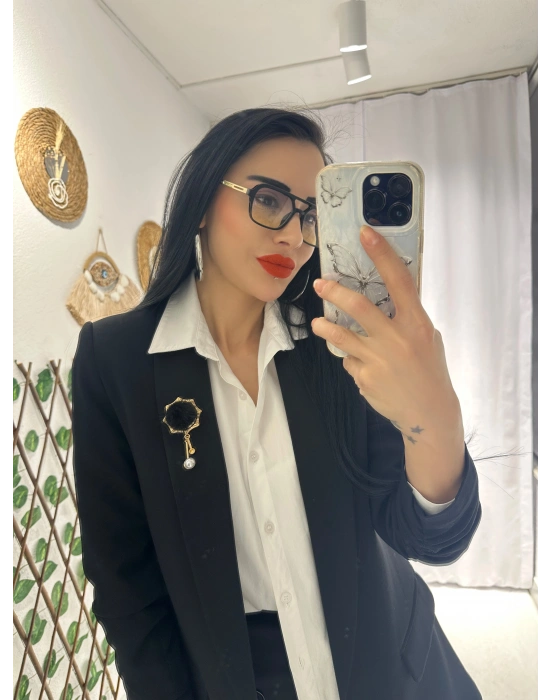 Tüylü Tasarım Broş