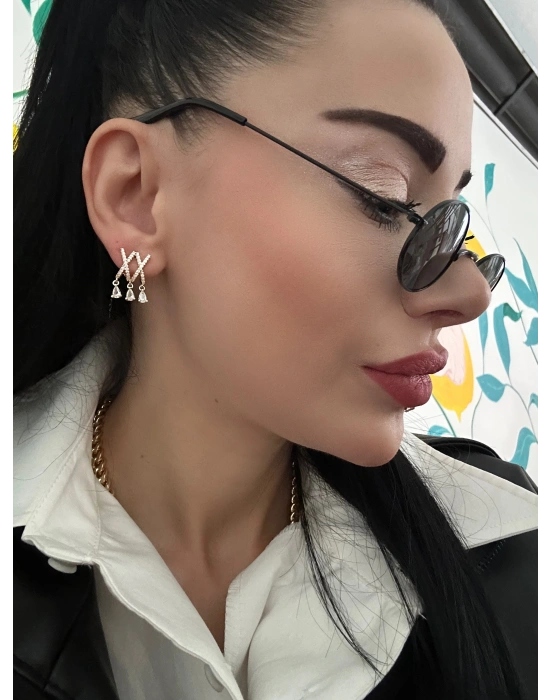 X Model Damla Taş Vip Küpe