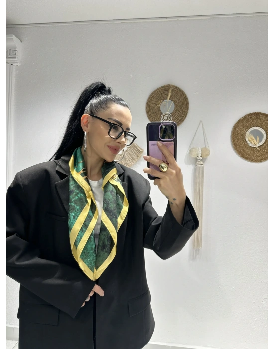 Yeşil Mint Fular 70*70