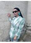 Siyah Çerçeve Kahve UV Cam Gözlük