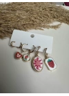 6’lı Set Küpe