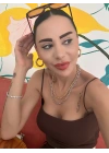Altın Kaplama Tiff Kolye