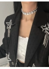 Baget Taşlı Choker Kolye