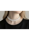 Baget Taşlı Choker Kolye