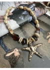 Deniz Yıldızı Kemik Kolye