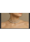 İkili Su Yolu Choker Kolye