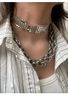 Pul Choker Kolye