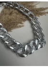 Silver Renk Tasarım Kolye