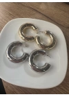 Simit Halka Küpe Orta Boy