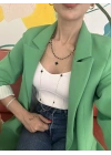 Siyah Gold Kolye Uzun