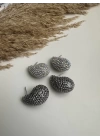 Taşlı Bottega Küpe