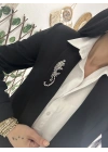 Taşlı Tasarım Broş