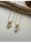 Taşlı Vip Charm Kolye