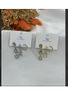 Üçlü Set Küpe Altın Kaplama