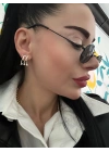 X Model Damla Taş Vip Küpe