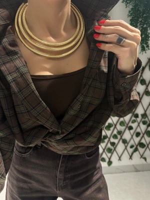 3’lü Tasarım Kolye Sarmal