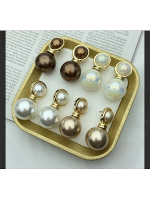 Tasarım ZrA Model Top Detay Küpe