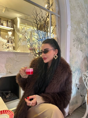 Asimetrik Kare Küpe Plaka