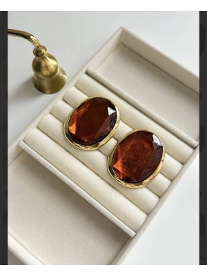 MNG Model Gold Geçişli Küpe