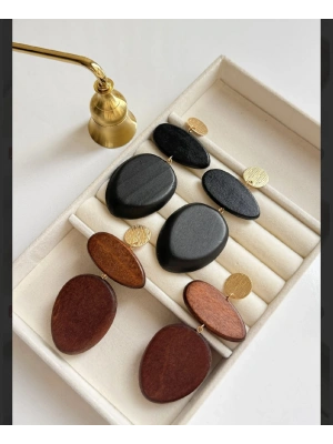 ZrA Mıssıon Gold Geçişli Küpe