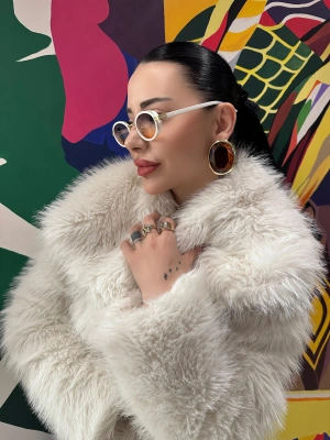 MNG Model Gold Geçişli Küpe