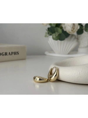 Altın Kaplama Sepet Küpe