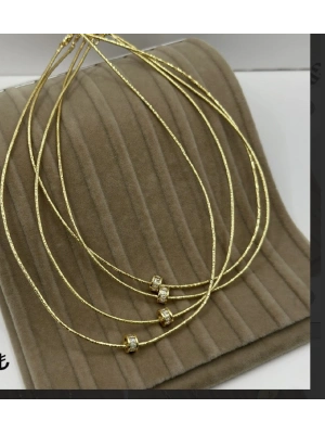 Taşlı Tasarım Kolye