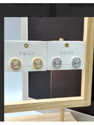 Özel Seri Baget Taşlı küpe