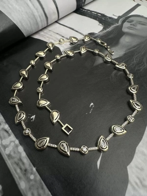 Altın Kaplama Damla Taş Kolye