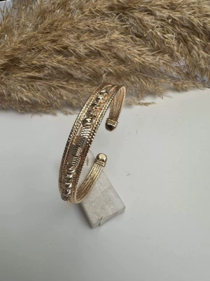 Altın Kaplama Dorika Küp Bileklik