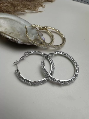 Altın Kaplama Halka Küpe