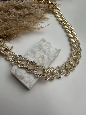 Altın Kaplama Taş Kolye