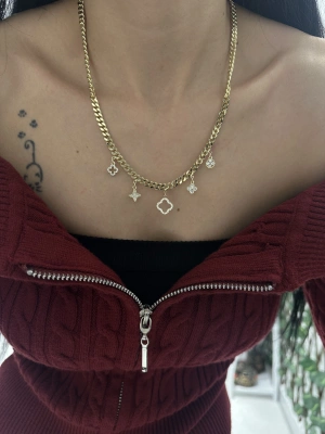 Altın Kaplama Tasarım Kolye 3