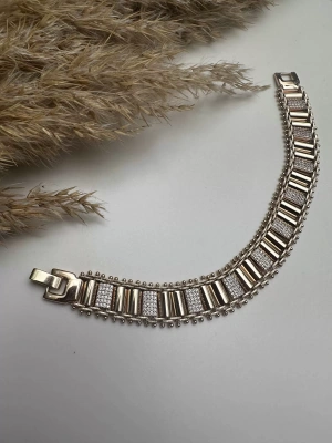 Altın Kaplama Taşlı Bileklik Özel seri