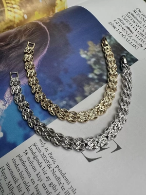 Altın Kaplama X Bileklik