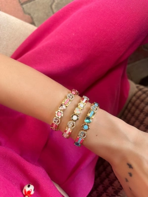 Smile Gülen Yüz Lastikli Bileklik