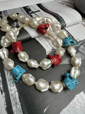 Barok İnci Detay Tasarım Kolye