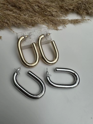 Basic Uzun Oval Küpe