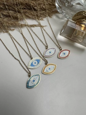 Çelik Göz Kolye Tasarım