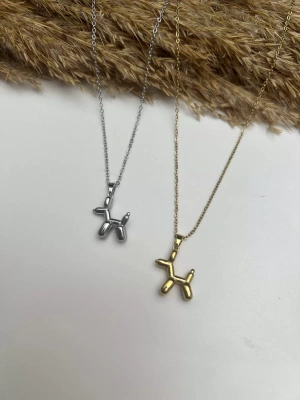 Çelik Kararmaz Figür kolye