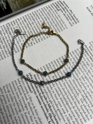 Çelik Nazar Boncuk Bileklik