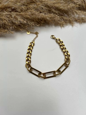 Çelik Tasarım Dikdörtgen Bileklik