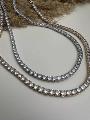 Çelik Taşlı Su Yolu Kolye